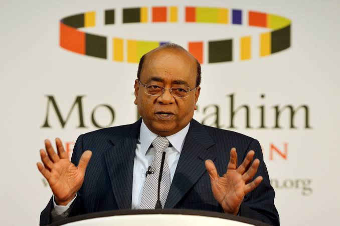 Photo: zambiamonitor.com Mo Ibrahim Warns Hichilema Against Stifling Zambia's Democracy Amid Post-Election Tensions